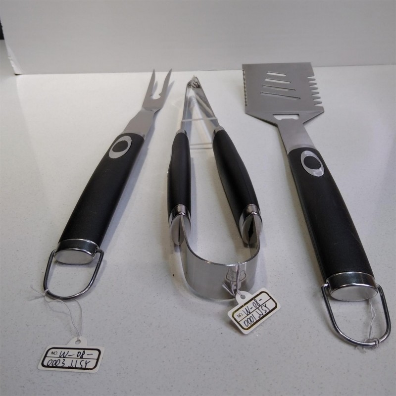 PP black handle roaster 3-piece set图3