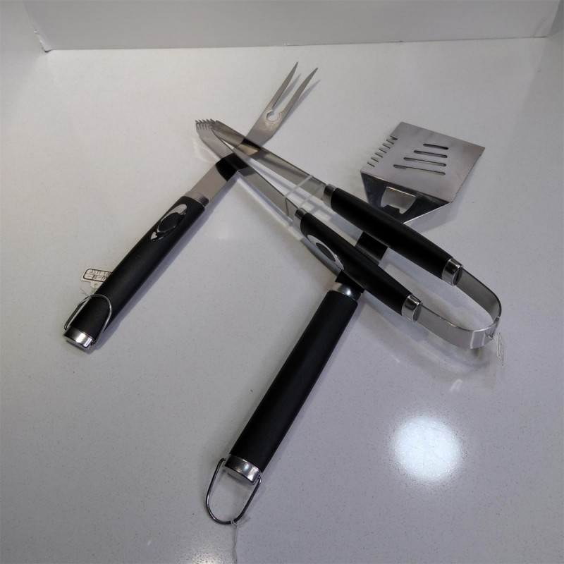 PP black handle roaster 3-piece set图4