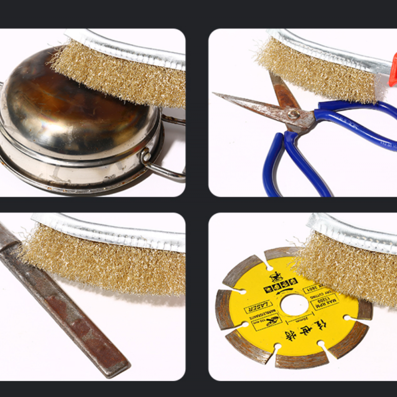 Barbecue multifunctional steel wire brush图4
