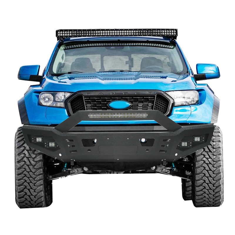 4x4 Pickup Truck Steel Front Bumper Guard Bull Bar for Ford F150 Raptor Mitsubishi Pajero Triton Nis图2