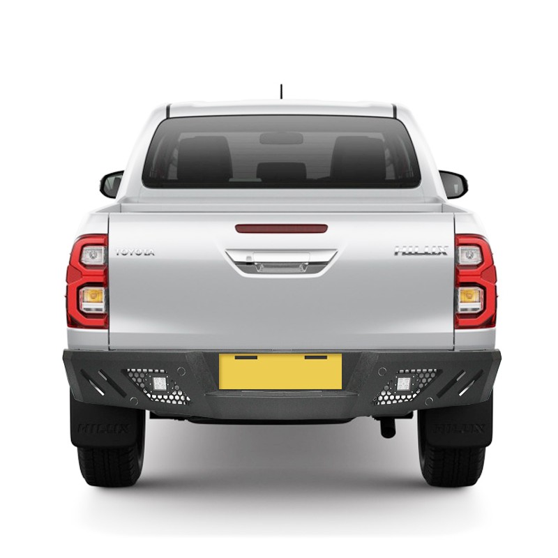 Factory Selling Steel Rear Guard Rear Bumper Protector Car Rear Bumper for Toyota Hilux REVO图5