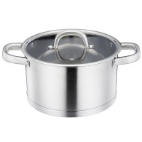 Stainless steel European style casserole