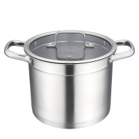 22cm stainless steel 18/8 high stock  pot