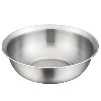 304 stainless steel  mixing bowl with anti-overflow ring