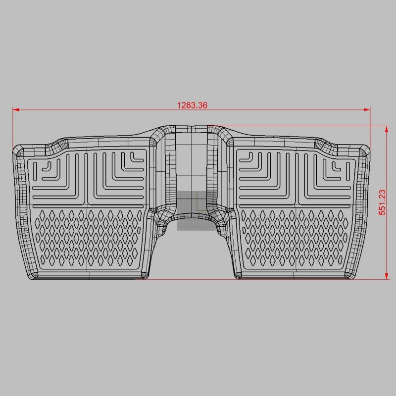 TPO Floor Mat for Toyota Fortuner图3
