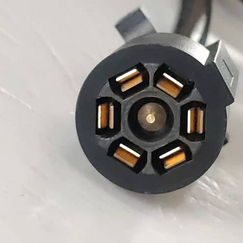 Heavy Duty 7 Way Plug Inline Trailer Cord with 7 Gang Junction Box图4