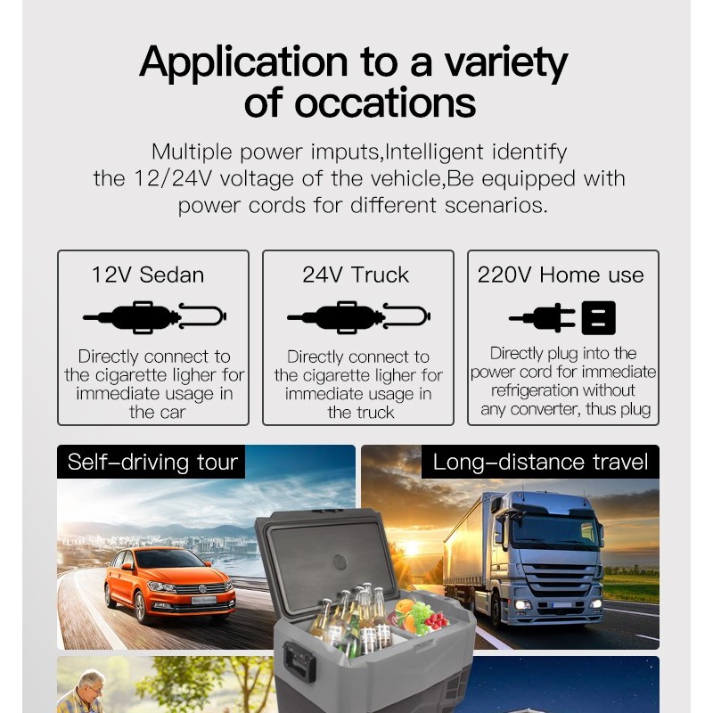 Portable Fridge with Compressor图7
