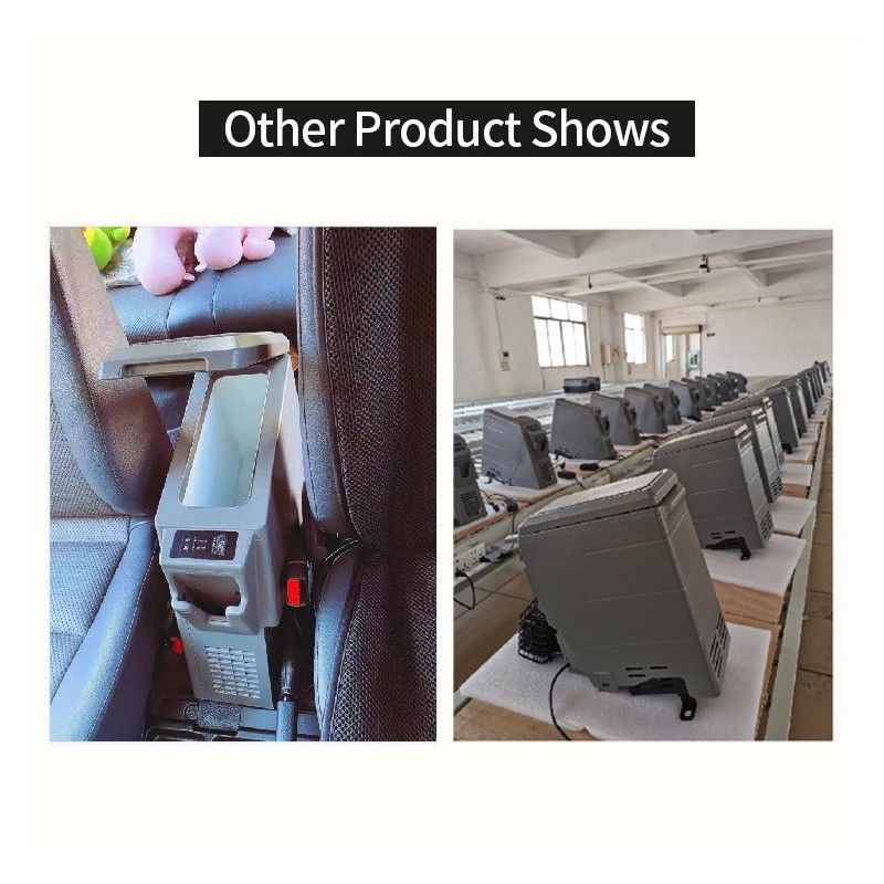 Armrest Portable Fridge with Compressor for TOYOTA Land Cruiser LC70/LC79, With LED Screen图3