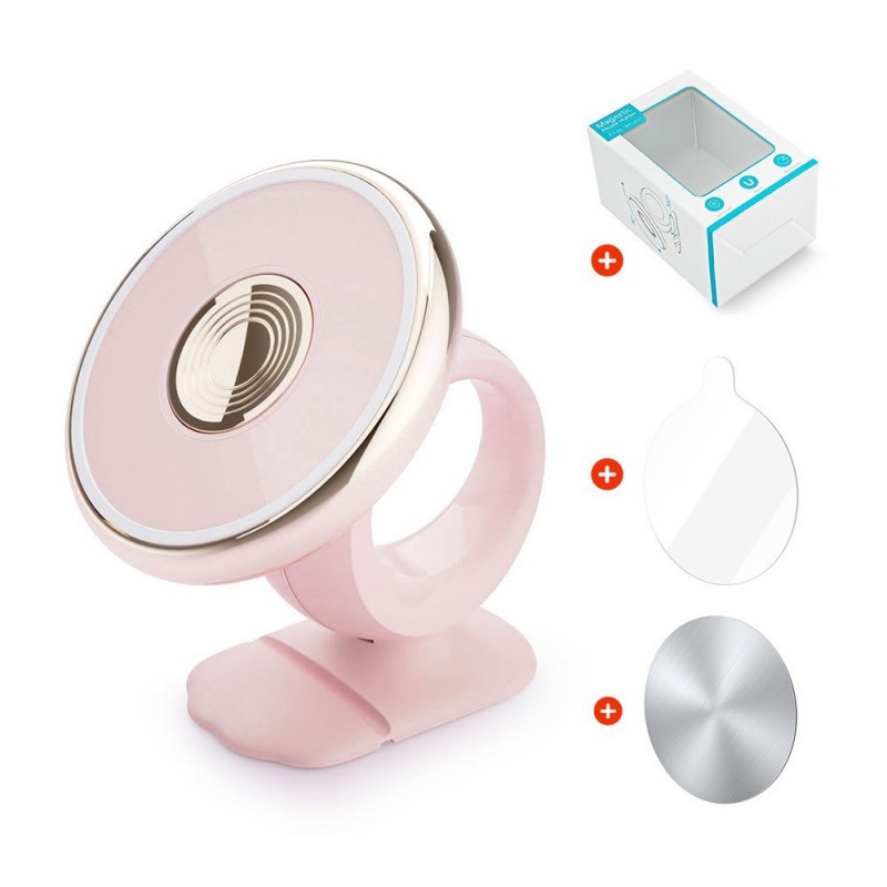 Car Phone Holder, With Magnet, Dashboard Or AC-vent Type图3