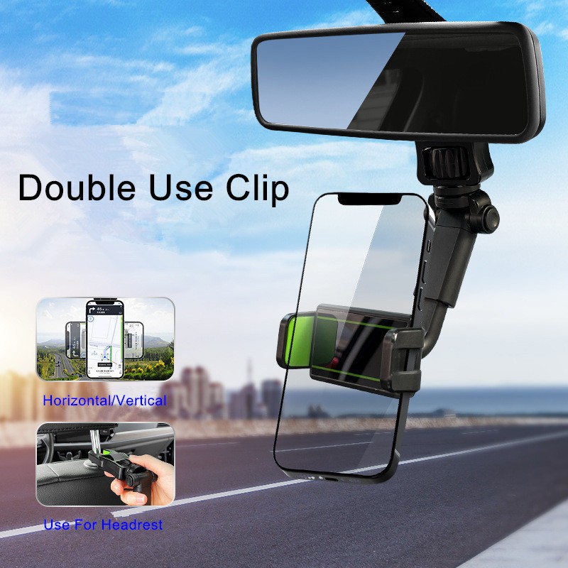 Car Phone Holder, Rearview Mirror Phone Holder图3