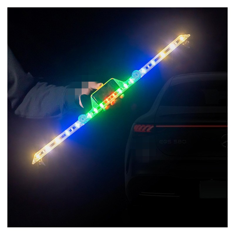 Car solar anti-collision Light, Ranger Warning Light, Retractable图2