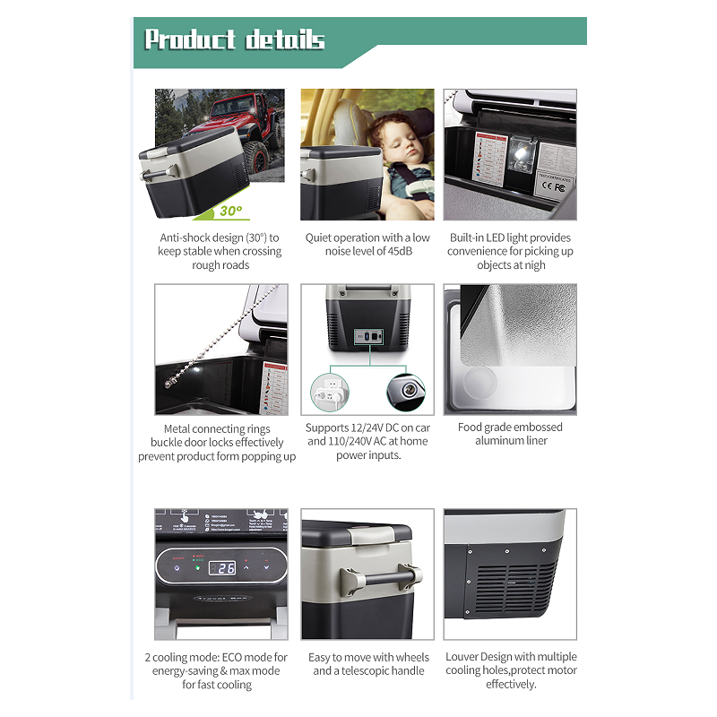 Portable Fridge with Compressor图6