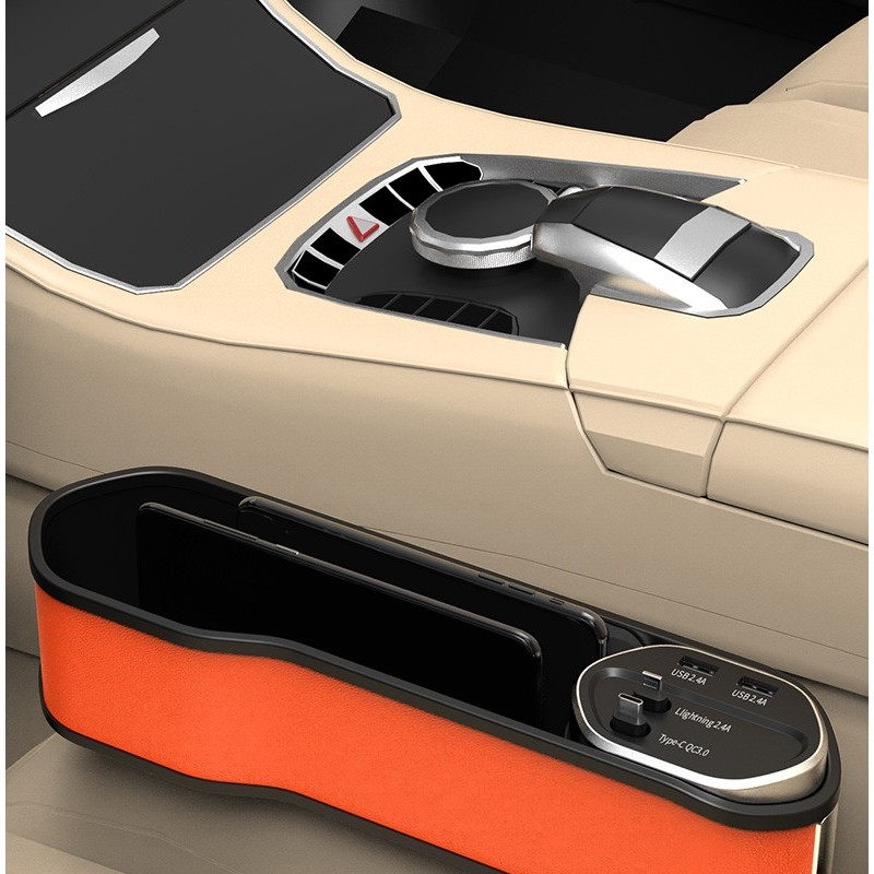 Car Seat Gap Charging Storage Box图7