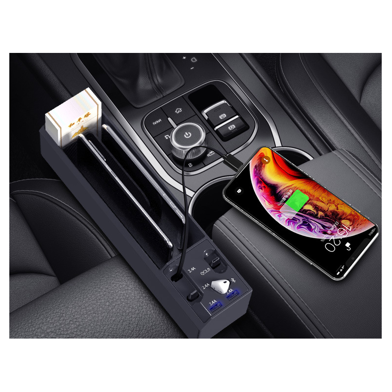 Car Seat Gap Charging Storage Box图5
