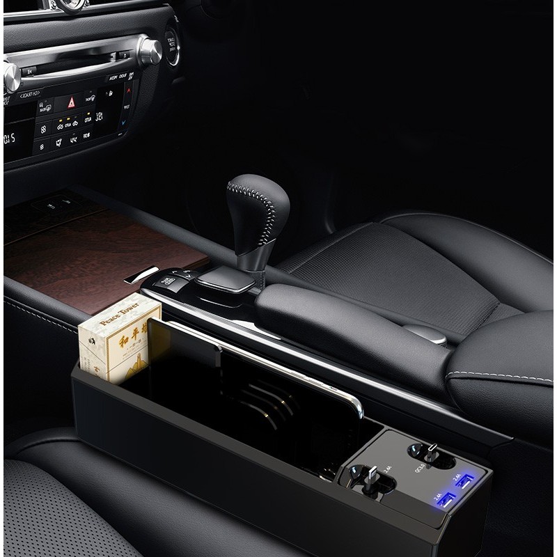 Car Seat Gap Charging Storage Box图7