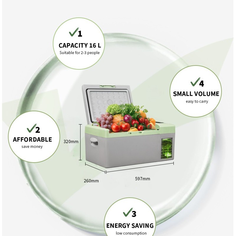 Portable Fridge with Compressor, with Battery图5