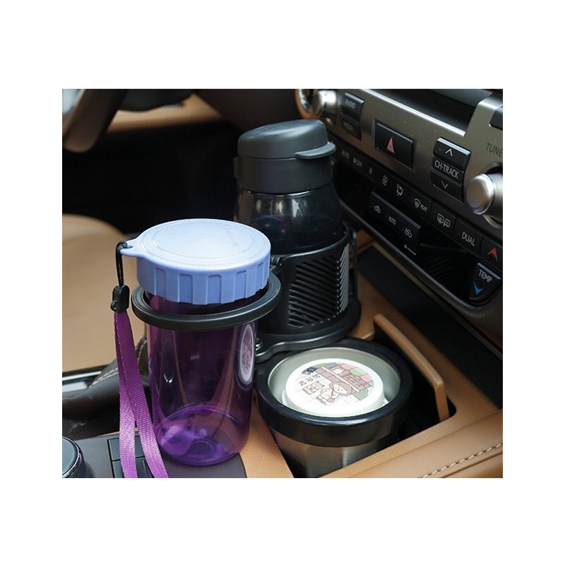 3 in 1 Car Cup Holder,  With Phone Holder, Can Keep Heat And Cold图3