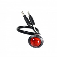 3/4"Side Marker Light Red