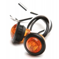 3/4"Side Marker Light Amber