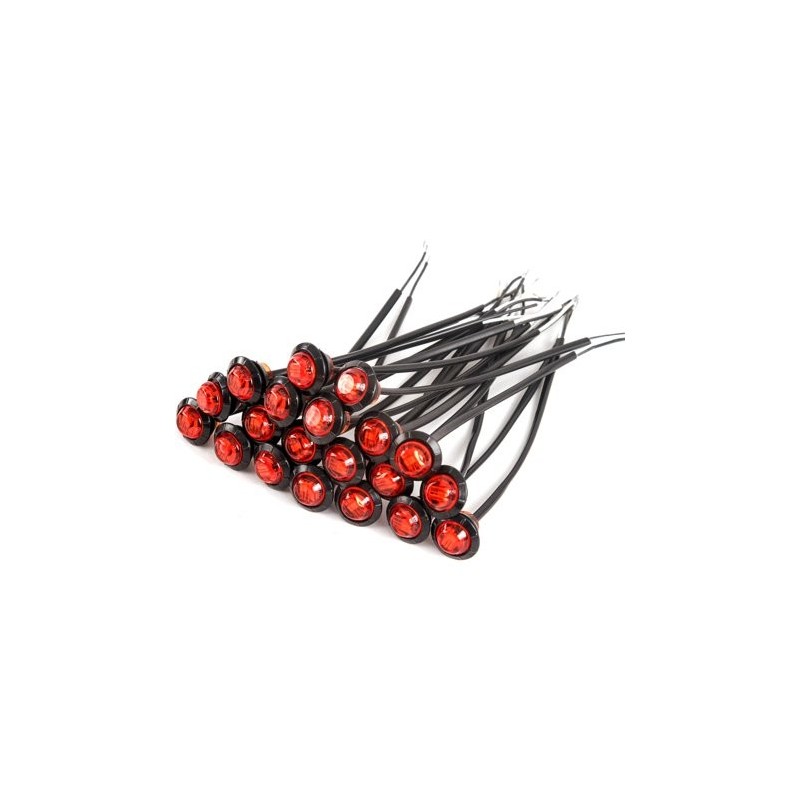 3/4"LED Side Marker Light Red图2