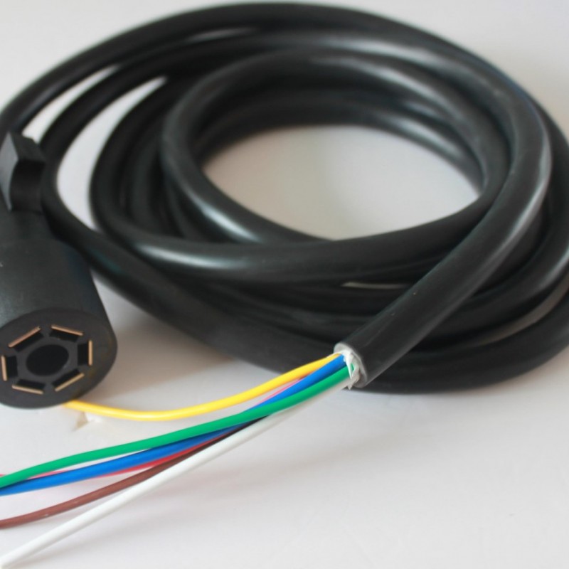 7-Way Trailer Plug Cord Wiring Harness图3
