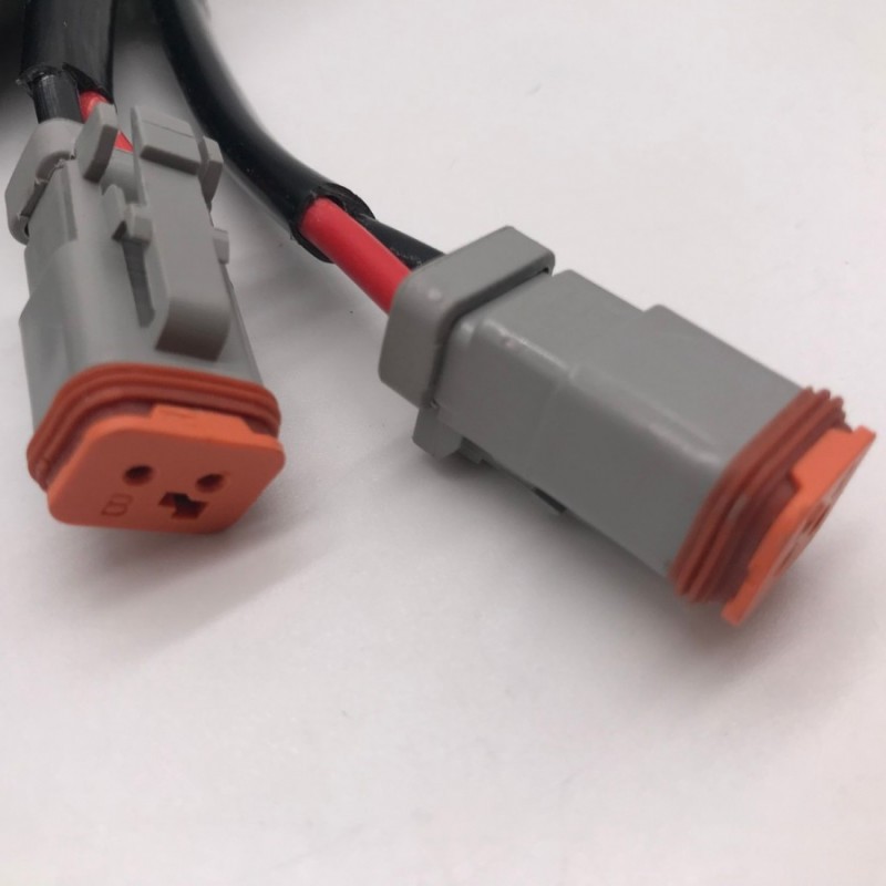LED Light Bar Wiring Harness Work Light DT Connector Offroad Truck Car Vehicle Automotive Wire Harne图5