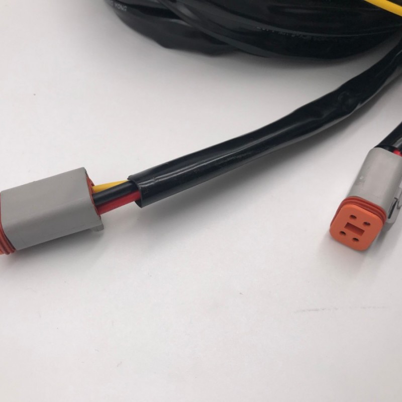 LED Driving Light Bars Auto Wiring Harness with Daylight Wire Harness图6