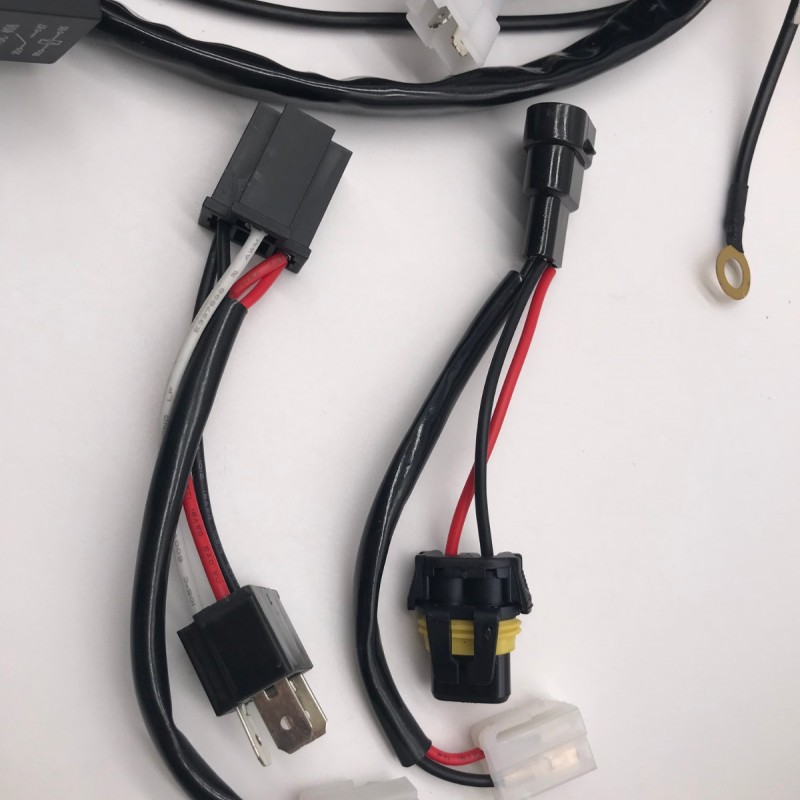 LED Driving Light Bars Auto Wiring Harness with Daylight Wire Harness图7