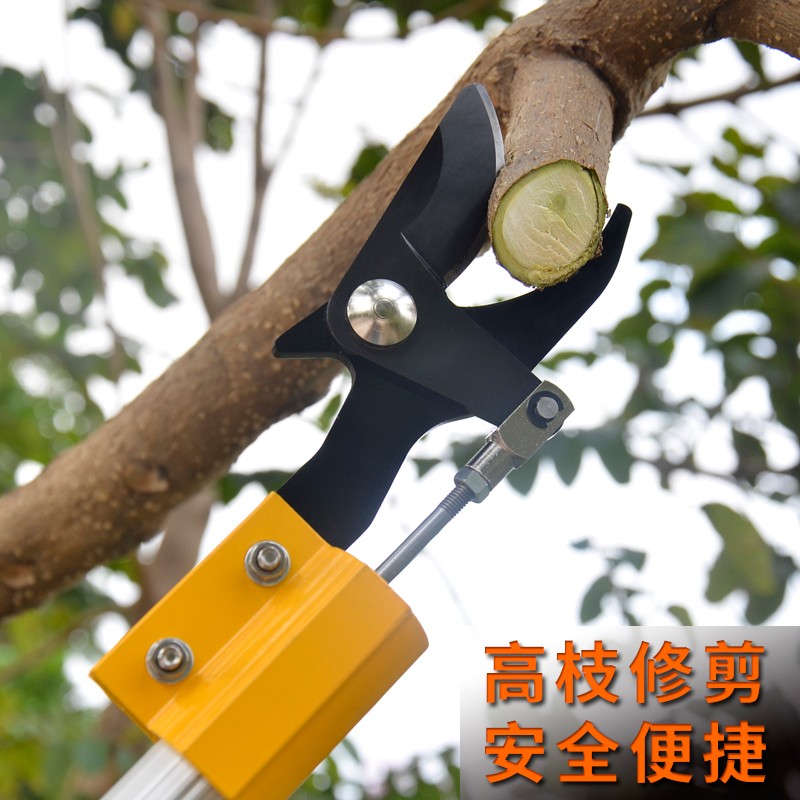 Electric pruning shears High pruning shears long rod Garden tools Pruning shears图3