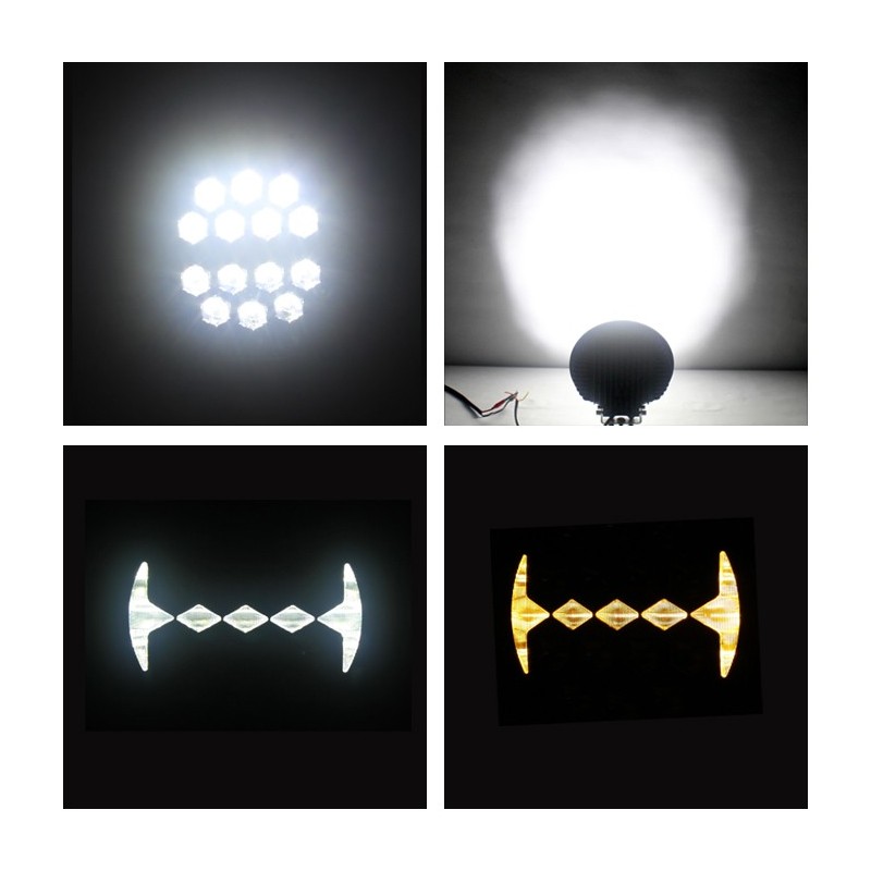 7 Inch LED Driving Light With Position Light 140W图2