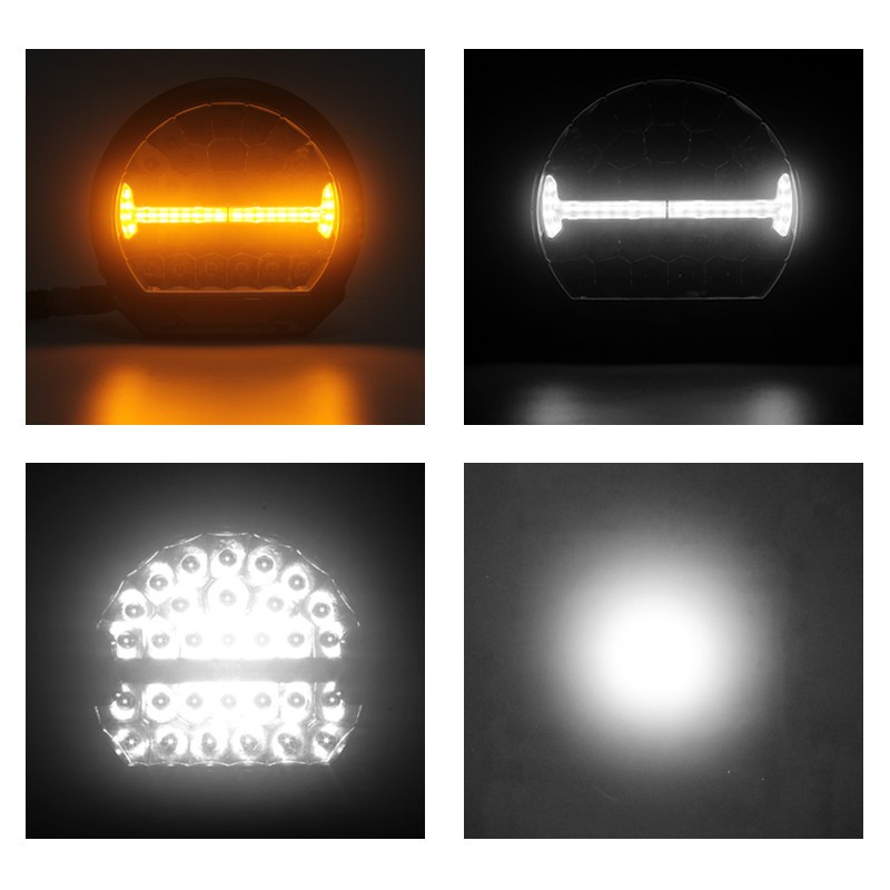 9 Inch LED Driving Light With Position Light 141W图2