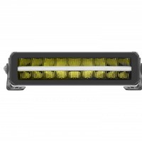 12"-22" Double Row led light bar with white & amber position light,No trim design