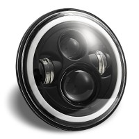 7 Inch LED Head Light With DRL