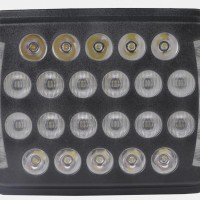 7 Inch Square LED Head Light With DRL
