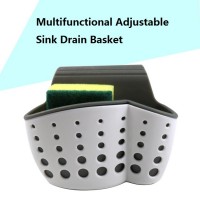 Jianhong adjustable sink organizer sink caddy sink sponge stand