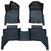 All weather Car floor mats For Ranger SuperCrew 2019-2022 car floor liners