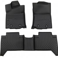 ALL Weather Car Floor Liners For 2018-2022 Tacoma Doublecab