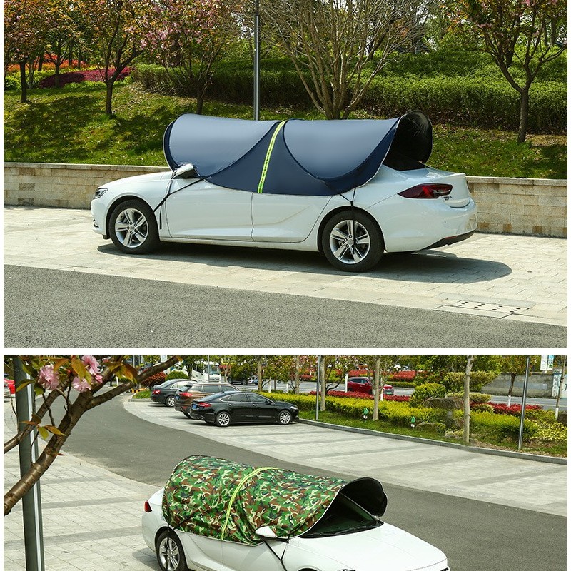 Car Tent, Car Sunscreen Umbrella, Mobile Car Canopy,Sunshade,Car Cover with Waterproof Snow Windproo图7