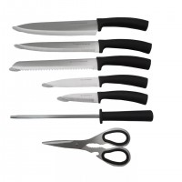 High Quality 8pcs kitchen knife set.Chef knife set stainless steel color box