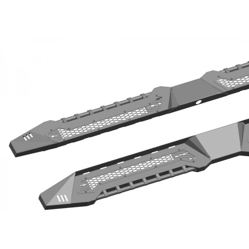 Hiqh Quality Steel V9 Side Step/ Side bar图2
