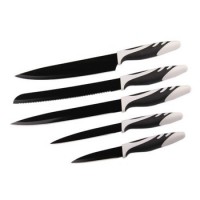 5pcs non-stick coating kitchen knife set
