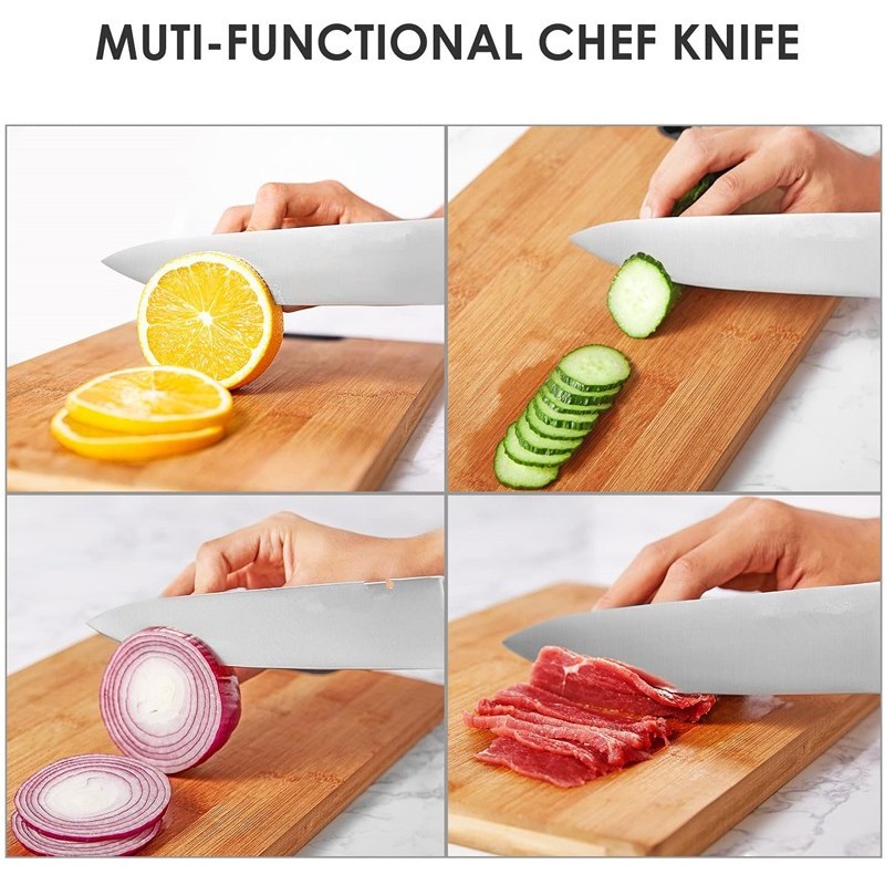 14pcs Stainless steel Kitchen Knife set with Acrylic holder图4