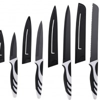 5pcs non-stick coating kitchen knife set with PP cover-KC-007
