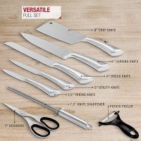 High Quality 8pcs stainless steel kitchen knife set