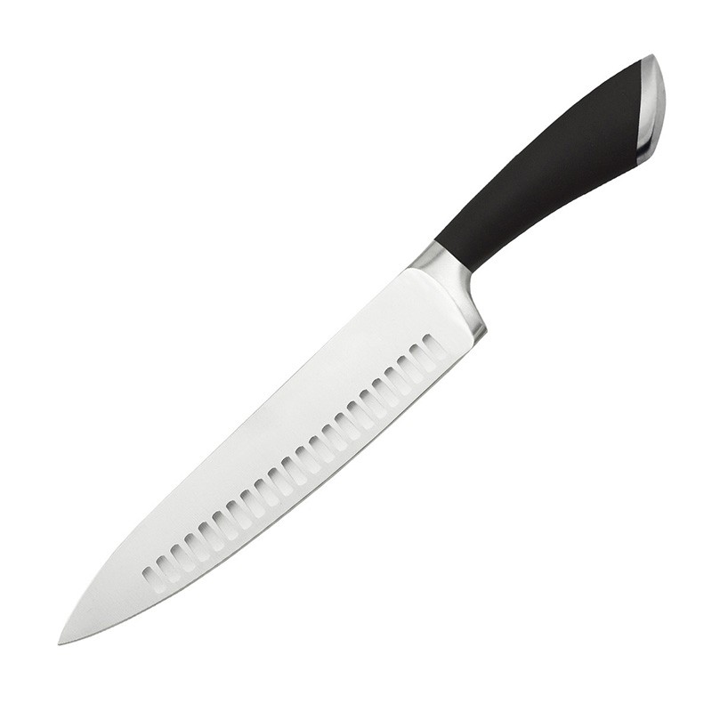8pcs hot selling hollow handle knife set with acrylic stand图3