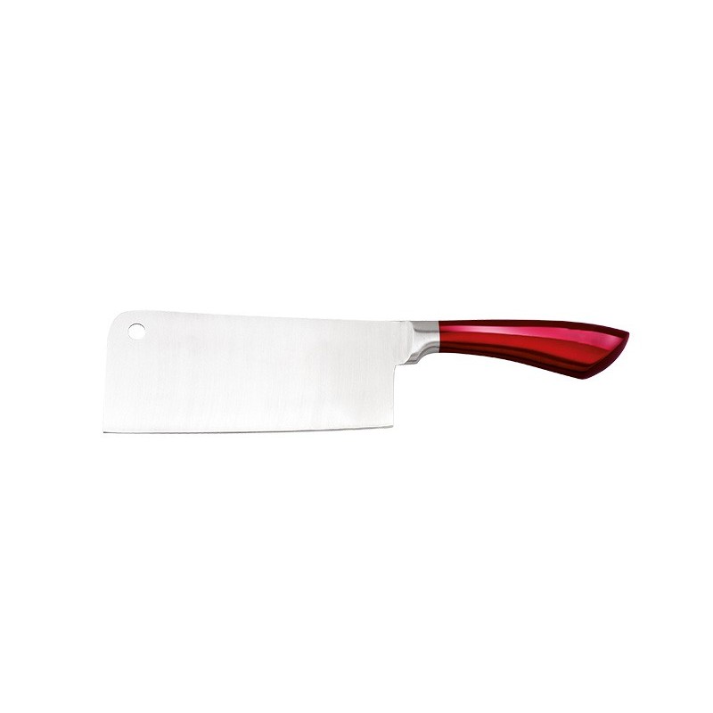 8pcs hot selling hollow handle knife set with acrylic stand with chopper图3