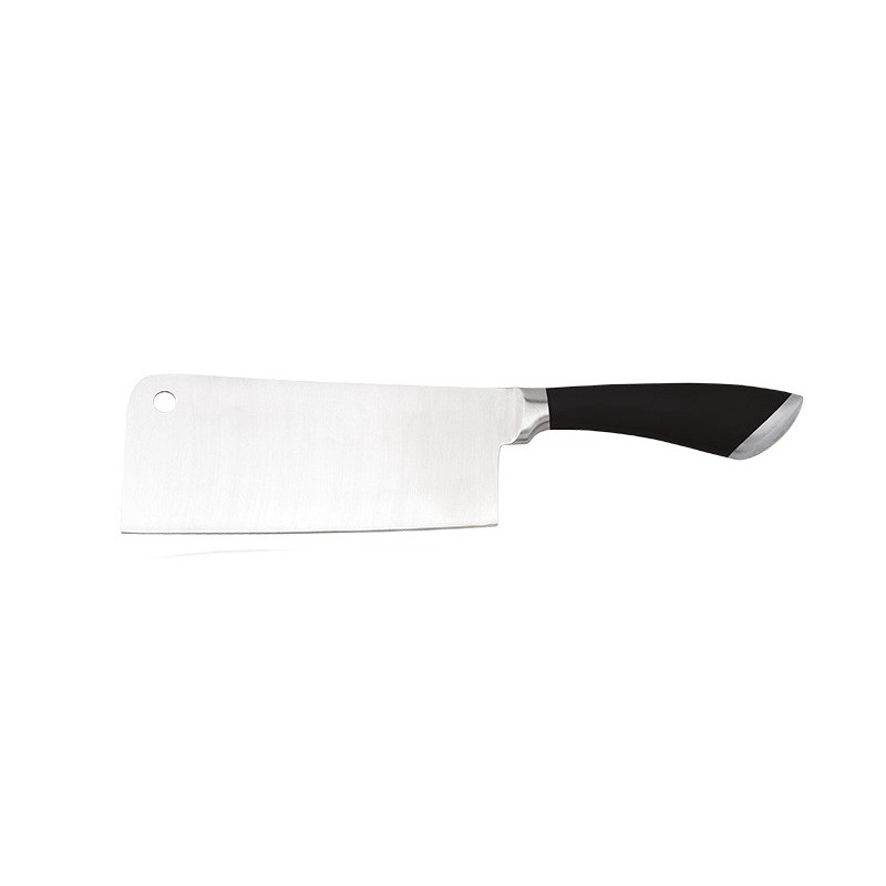 8pcs hot selling hollow handle knife set with acrylic stand with chopper图3