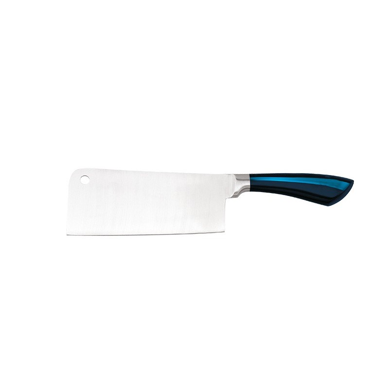 8pcs hot selling hollow handle knife set with acrylic stand with chopper图3