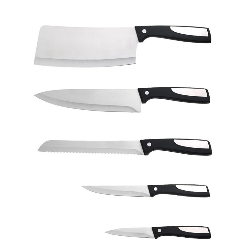 8pcs hot selling kitchen knife set with acrylic stand with chopper图2