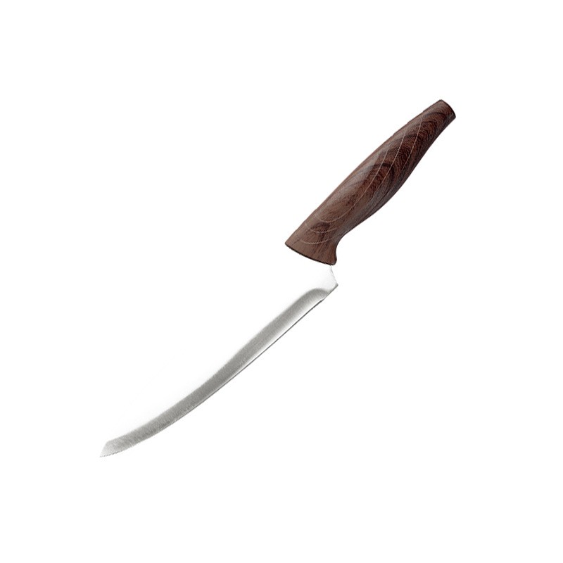 6pcs hot selling kitchen knife set with bamboo cutting board图3
